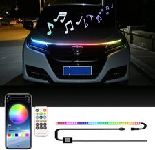 LED Hood Light Strip 71'' RGB Exterior LED Strip Flexible 12V Multicolor Univers