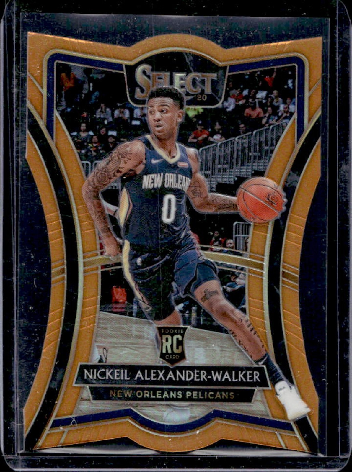 2019-20 Select Nickeil Alexander-Walker RC Orange Prizm Die Cut Premier #4/65