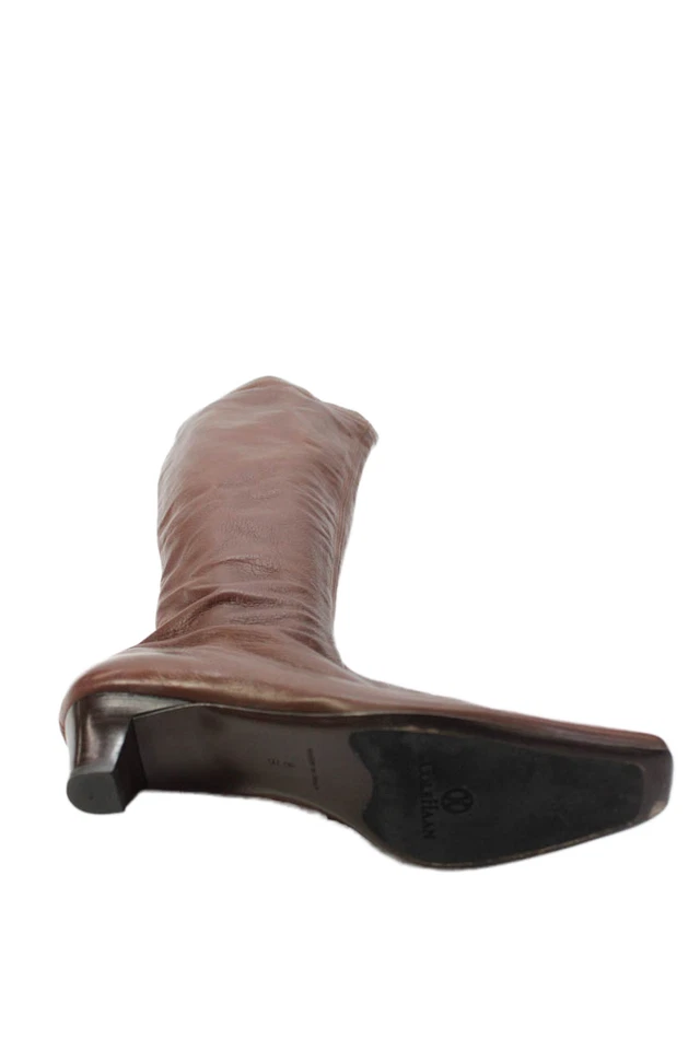 Botas hasta la rodilla Cole Haan para mujer con tacón ancho talla 8 Foto 4 de 4