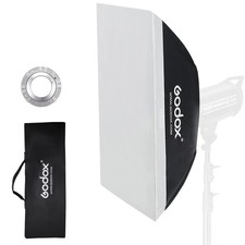 Softbox 60x90CM Bowens Mount, Rectangular Photography Soft Box Diffuser Modif...