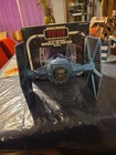 *works*1983 Vintage Star Wars ROTJ Battle Damaged TIE FIGHTER w. Original BOX