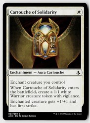Cartouche of Solidarity - Amonkhet #7 Common