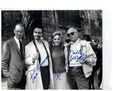 Billy Wilder, Jack Lemmon, and Felicia Farr - Signed Autograph 8x10 Photo
