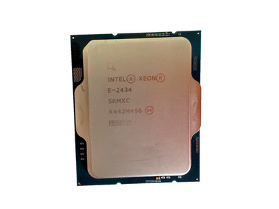 Intel Xeon E-2434 processor 4 Core 8 Threads 3.4GHz-5.0GHz TDP-55W LGA-1700 DDR5