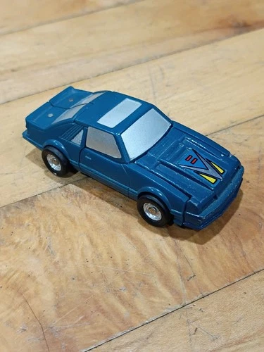 1984 GOBOTS Stallion Blue Mustang MRT-45 Bandai MACHINE ROBO Vintage Complete