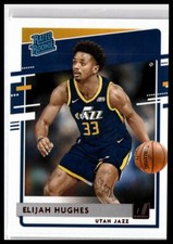 2020-21 Donruss #246 Elijah Hughes RC Utah Jazz