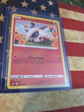 Larvesta 23/198 Chilling Reign Reverse Holo Common Pokemon Card TCG 023/198