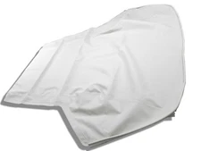 VW Volkswagen Rabbit Golf Cabriolet 1980-94 Soft Top Haartz White Pinpoint