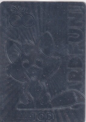 Card Fun Joyful Disney 100 Years D100-GP20 Tod Limited 33/666
