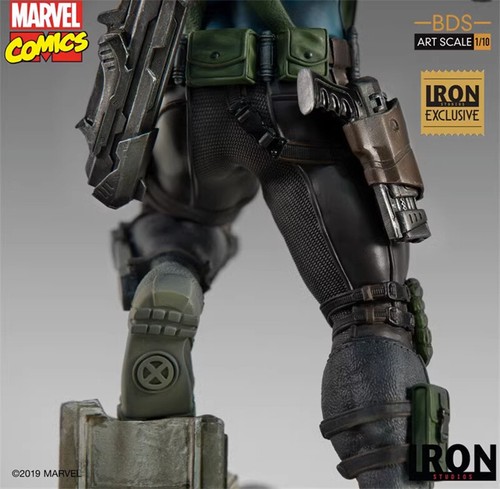 Marvel Comics Cable 1/10 MARCAS17919-10 Male Soldier Statue Figure Garage Kit - Picture 10 of 17
