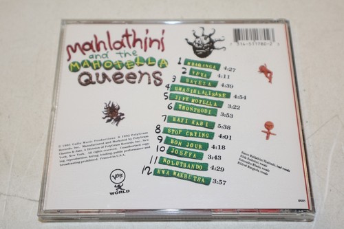 Mahlathini and the Mahotella Queens - MBAQANGA - Audio Music CD 1991 - Gallo - Imagen 2 de 4