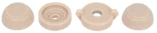 OER Tan 4 Piece Radio Knob Set 1947-1953 Chevy and GMC Pickup Trucks