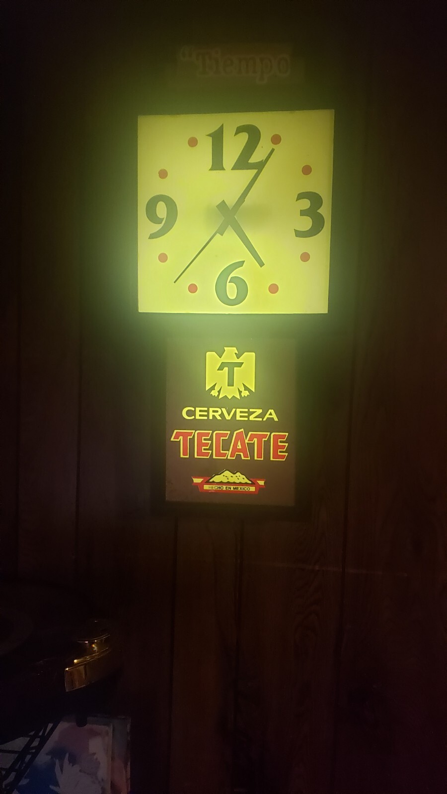 Tecate Beer Wall Clock eBay