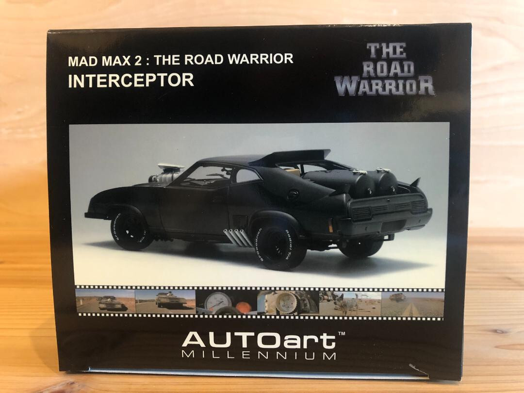 Mad Max 2 Diecast Car 1/18 The Road Warrior Interceptor Model