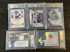 Crazy 5 Count 2013-2015 Joc Pederson Rookie Prospect Rc Graded Autograph Lot