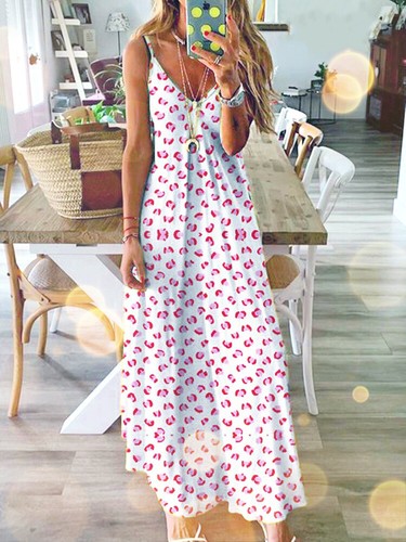 Women Ladies Long Maxi Dress Boho 