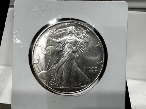 1994 1oz BU ASE American Silver Eagle $1 Dollar MS/Uncirculated Bullion Coin