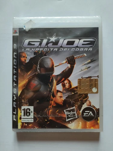 G.I.JOE LA GEBURT DER COBRA NEU PS3 ITALIENISCH EA EA ELECTRONICS ARTS HASBRO