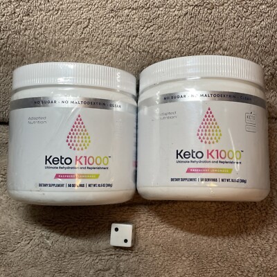 For Keto K1000 Rehydration & Replenishment / Raspberry Lemonade 50 Serving 300g