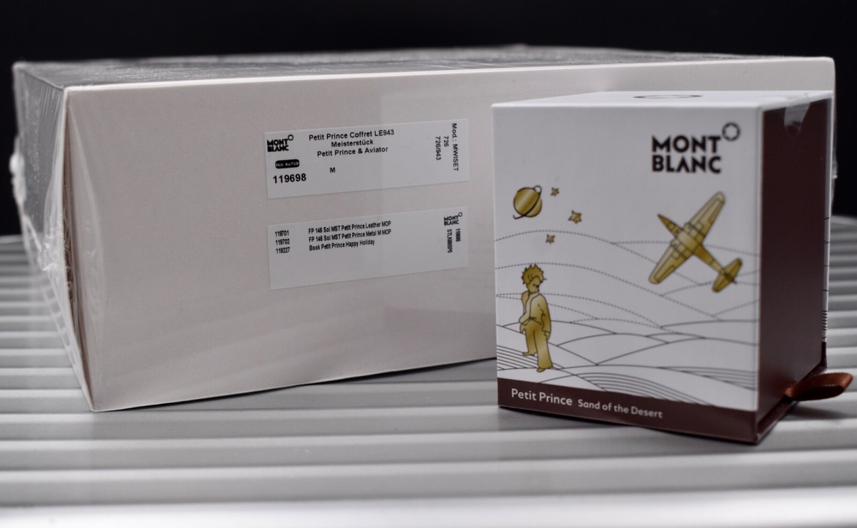 モンブラン マイスターシュテュック  ル プティ プリンス アンド アビエイター Montblanc Writers Edition Le Petit Prince Aviator Unboxing