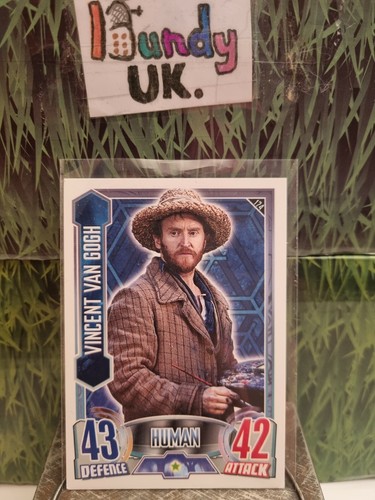Dr Doctor Who Alien Attax Card Game TCG - Human Robot Cyborg Time Lord companion - Picture 98 of 139