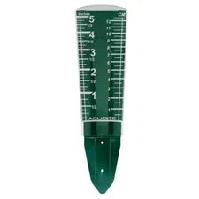 ACURITE MAGNIFIED 5" BACKYARD GARDEN RAINFALL RAIN WATER MEASURING GAUGE