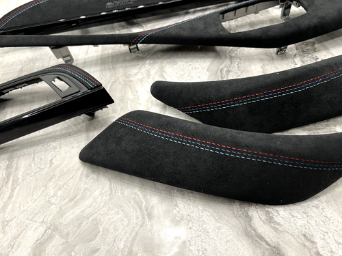 BMW F22 F21 ALCANTARA M STITCHING MPERFORMANCE INTERIOR TRIM SET LHD - Picture 9 of 11