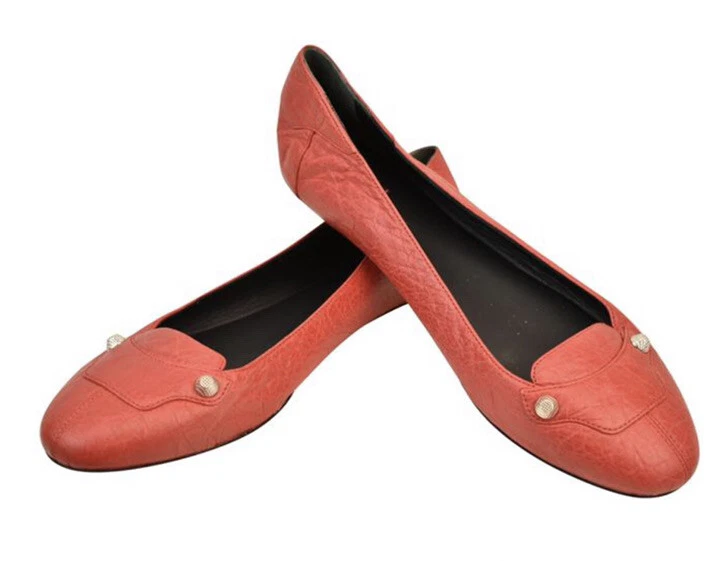 Balenciaga studded shop flats