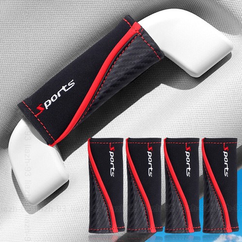 4PCS Universal Car Roof Handle Armrest Protector Cover Car Interior Accessories - Foto 2 di 14