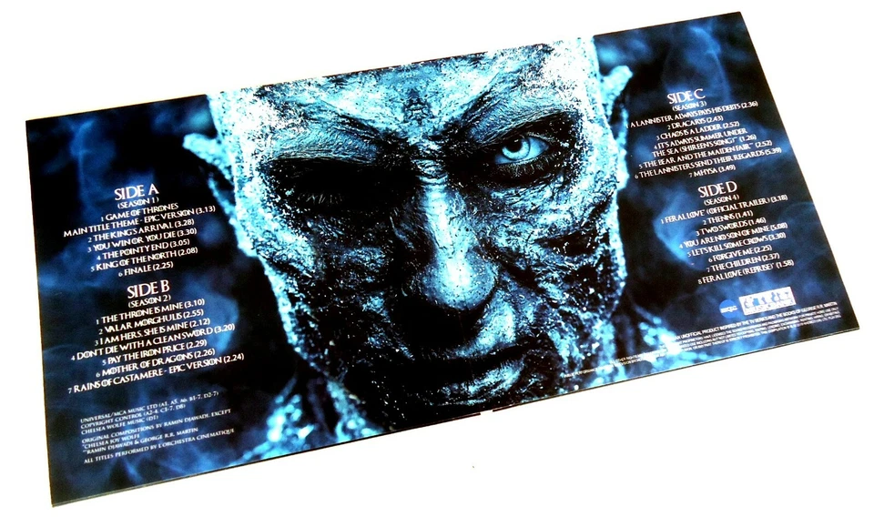 Music From GAME OF THRONES 2 LP Ramin Djawadi-L'Orchestra Cinematique - Limited - Image 2 of 4
