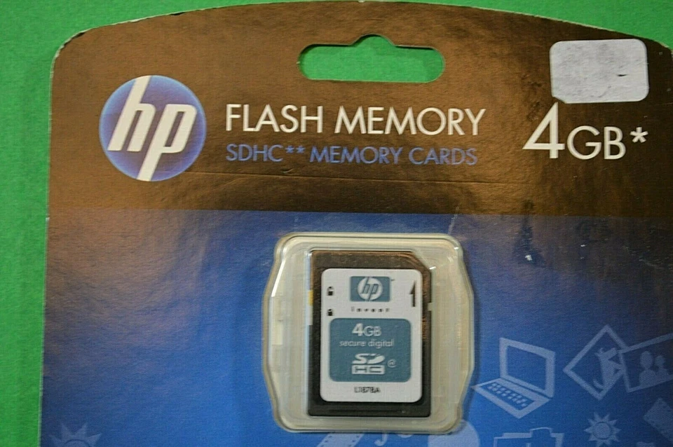 HP SDHC Flash Memory Card 4GB SDHC NEW in package!  NICE!! - Image 3 of 3