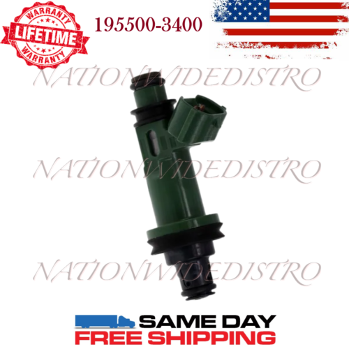 1x OEM Denso Fuel Injector for 96-01 Subaru Impreza Legacy Outback 195500-3400 - Picture 1 of 5