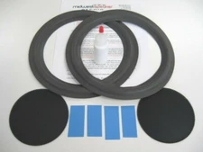 Bose 501 10" Series III Woofer Refoam Kit - Speaker Repair w/ Shims & Dust Caps!