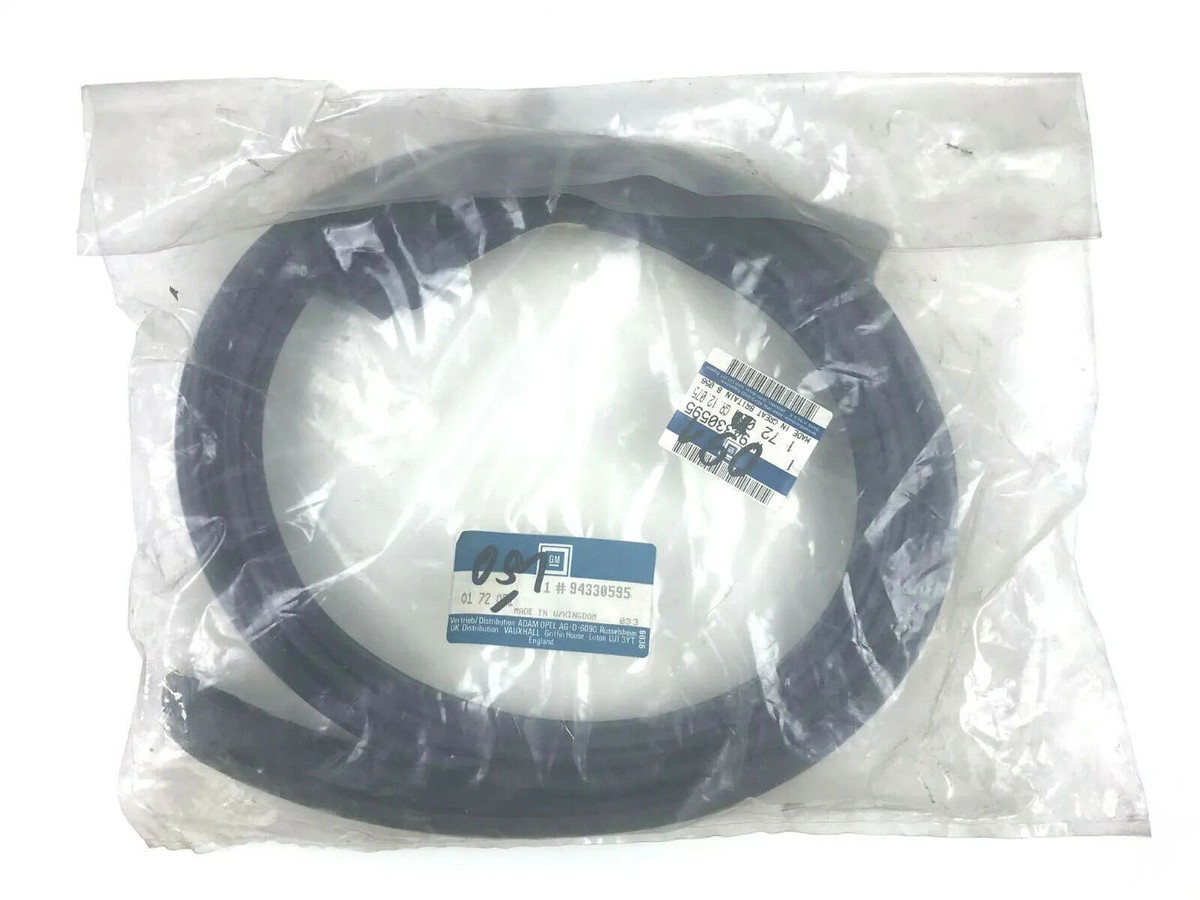 94330595, Original GM Opel, REGENLEISTE GUMMI VORDERTUER LINKS  