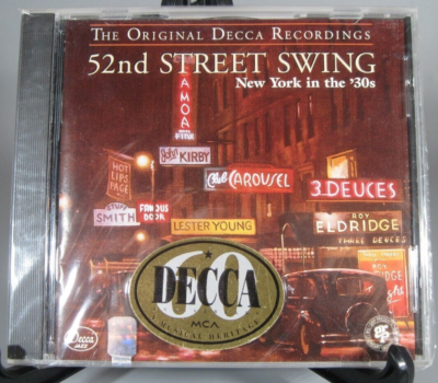 52nd Street Swing by Various Artists (CD, Sep-1994, Decca) for