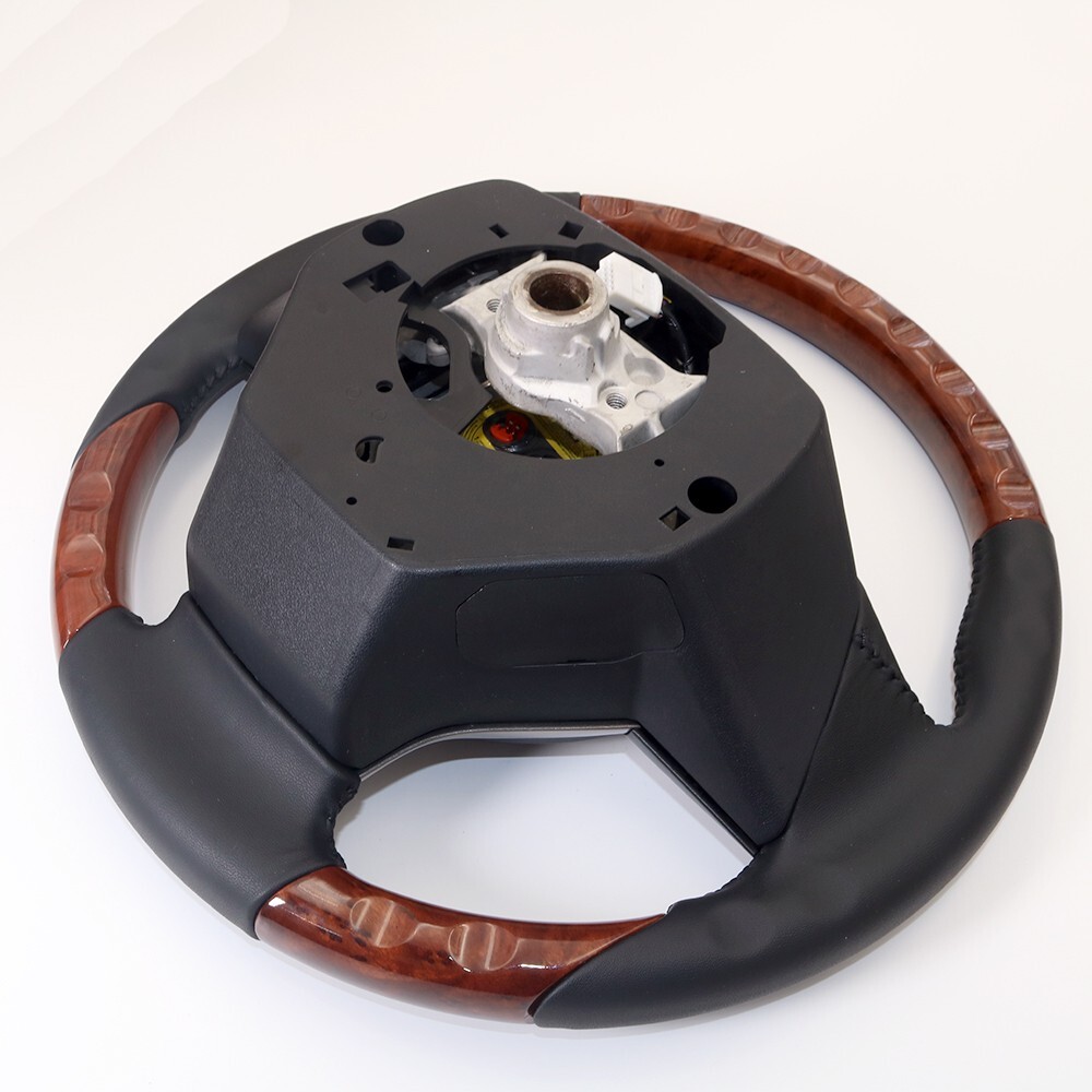 パーツ ALL WOOD Steering Wheel Amazon.com: Classic Wood Steering Wheel 14inch 350mm