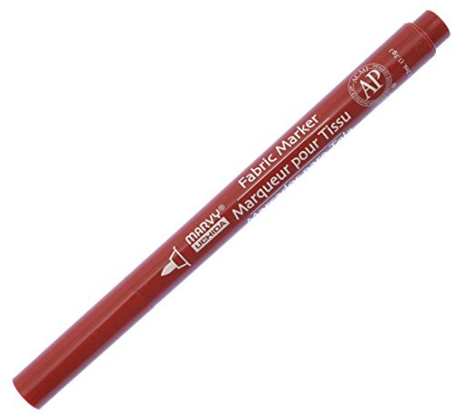 Marvy Fine Point Fabric Marker Art Supplies Cherry