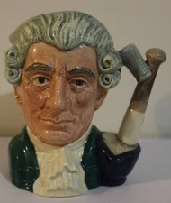 4 Vintage Royal Doulton Character  Toby  Mugs/Jugs  4" Lot + One Thorley Jug