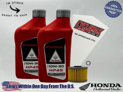 Cyclemax Full Synthetic HP4s Oil Change Kit fits 1991-1996 Honda XR250L
