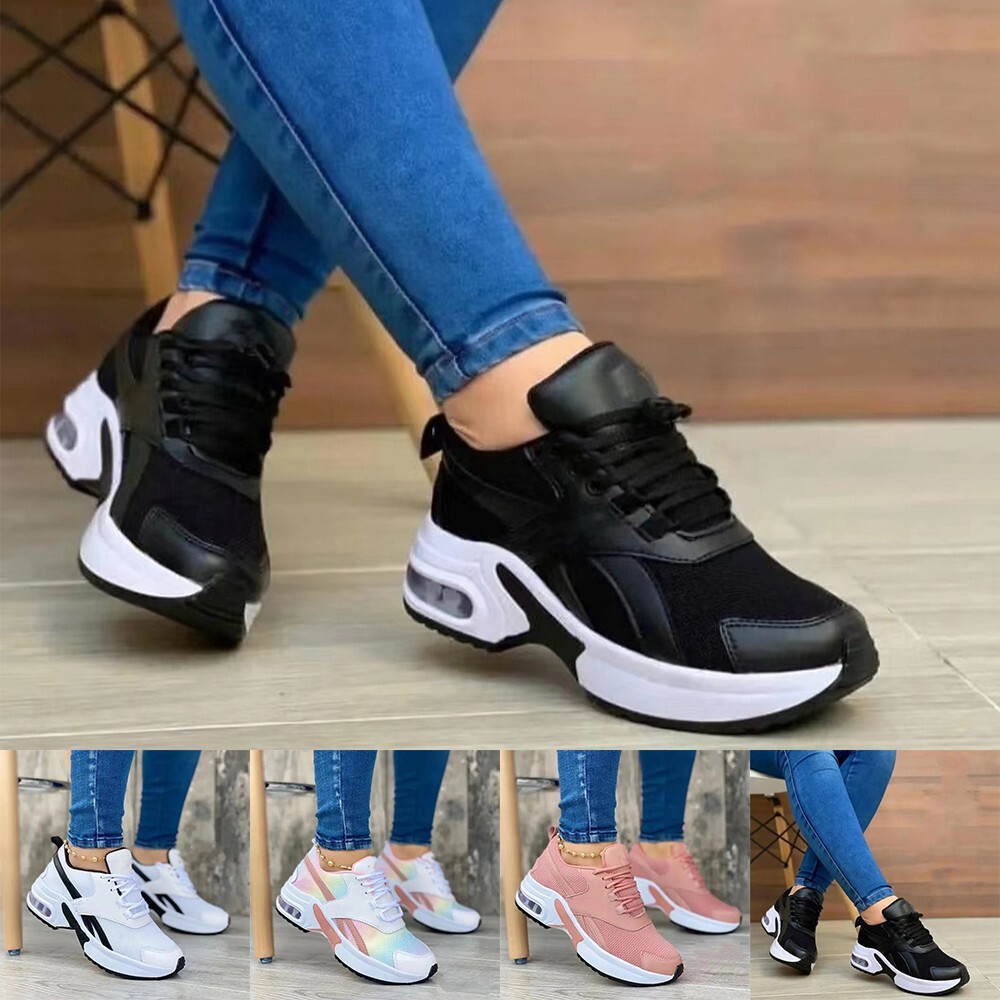 LOTTO Scarpe da tennis sportive alla moda da donna con rete traspirante e suole imbott