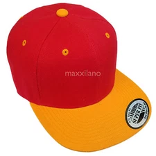 Snapback Hat Hip-Hop Solid Baseball Cap Men Plain Adjustable Army Hats Women