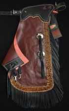 Custom Made Leather Kid's Chinks/Cheetah Print Kid's Chaps/Made in USA