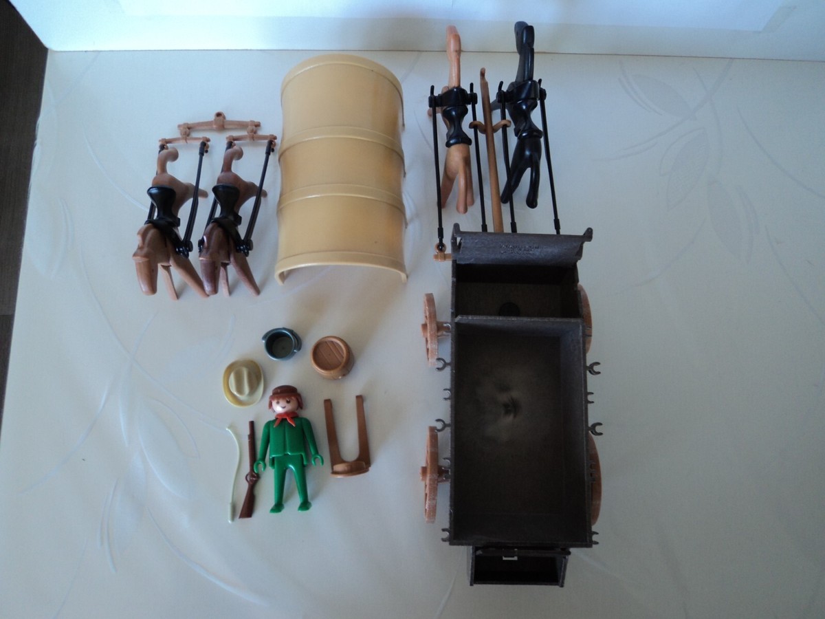 Playmobil -- Pièce de rechange -- Canon/Chariot sudiste- 3784-3785