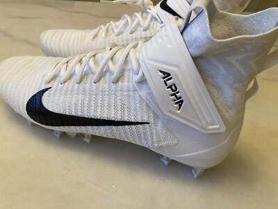 NEW Nike Alpha Menace Elite 2 Football Cleats AO3374-101 Size 12 White Amazon.com | Nike Alpha Menace Elite 2 White-Black AO3374  main image 4