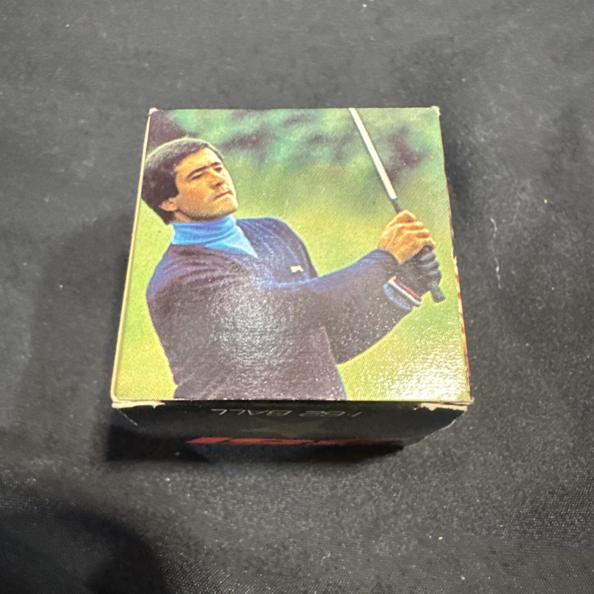 Vintage Slazenger B51 1.62 Orange Golf Ball - Single Ball Box Rare