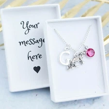 Leopard Necklace, Personalised Gift, Big Cat Gifts, Cheetah Jaguar Snow Leopard