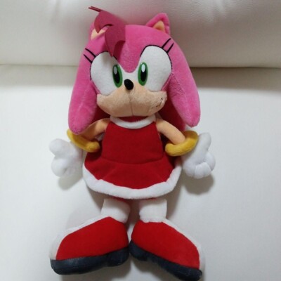 Rare Sonic Adventure Amy Rose Super Jumbo Plush 38cm SEGA 2000