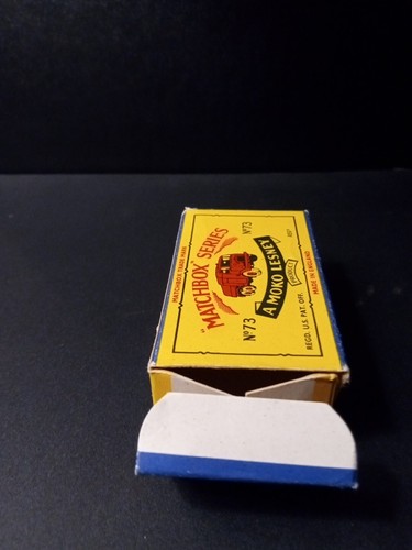 Matchbox#73 RAF 10 Ton Pressure Refueller 1959 Rare First Casting In Orig B5 Box - Picture 17 of 18