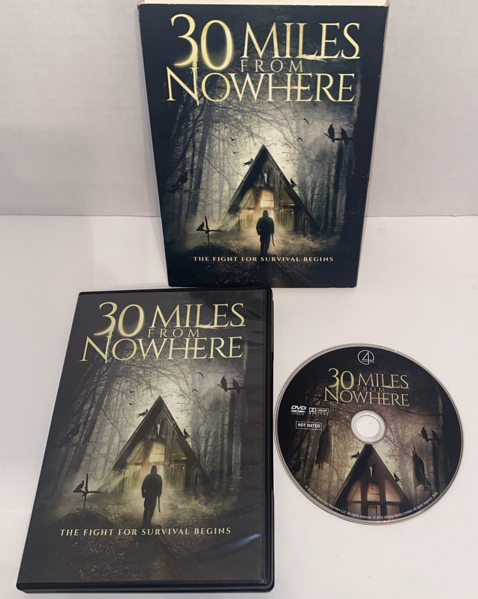 30 Miles From Nowhere DVD 2018 Horror Slasher Gothic Caitlin