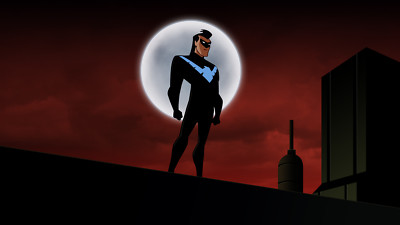 DC nightwing comics warner brothers batman the animated playmat gaming mat